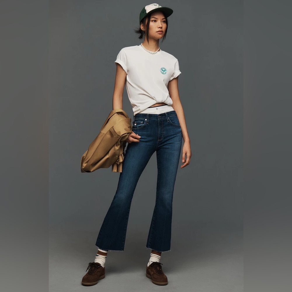 Ag Farrah Boot Cut Cropped Jeans
